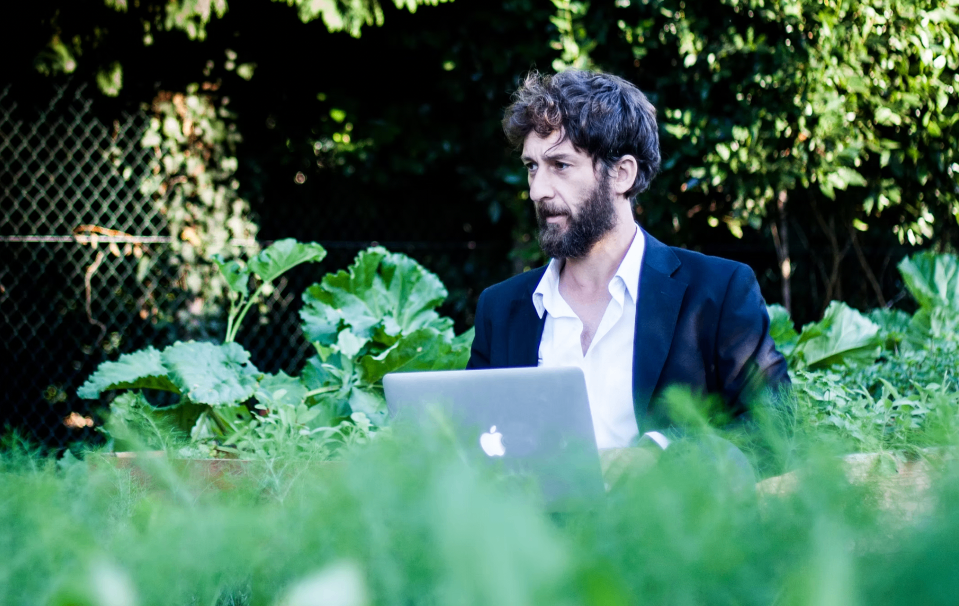 Gian Luca Ranno durante una presentazione